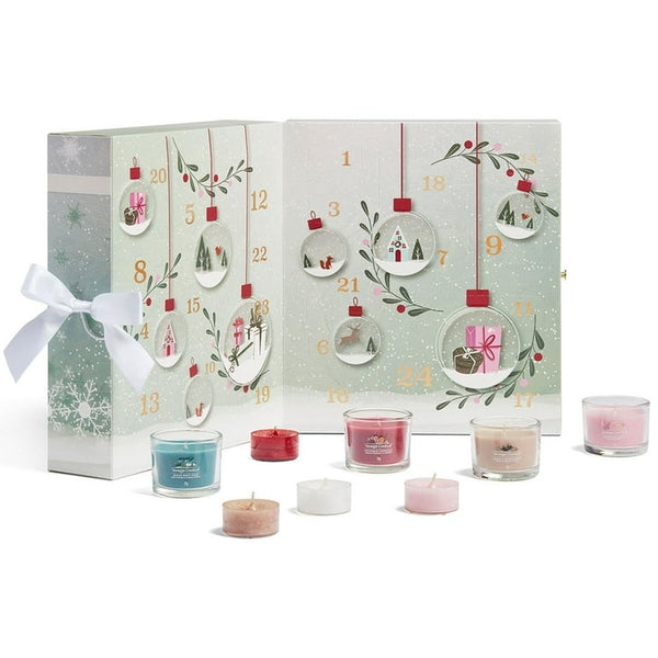 Yankee Candle Advent Calendar Book 24 Candles + Tealight Holder