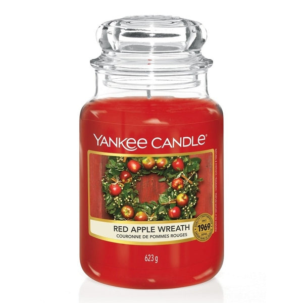 Yankee Candle Red Apple Wreath Candle 623g - Large Jar