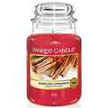 Yankee Candle Sparkling Cinnamon Candle 623g - Large Jar