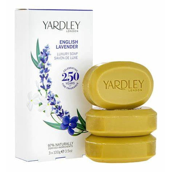 Yardley English Lavender Soap 3x 100g