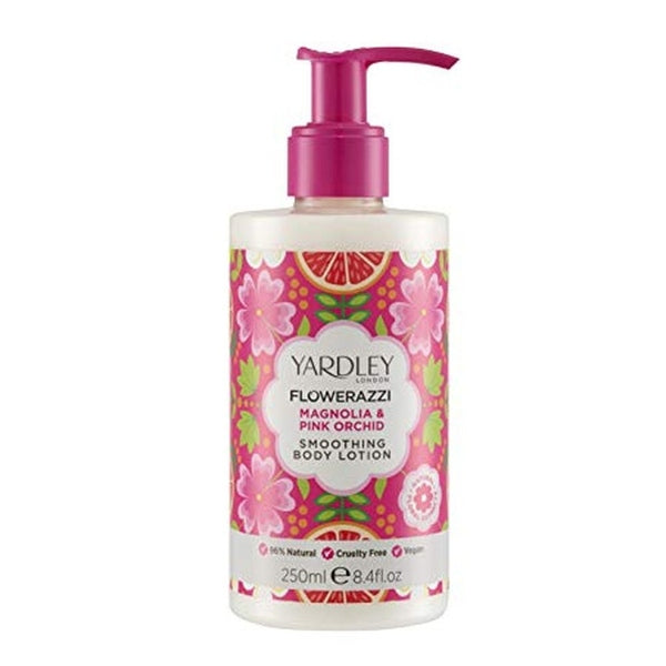 Yardley Flowerazzi Magnolia & Pink Orchid Body Lotion 250ml