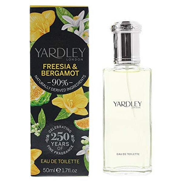 Yardley Freesia & Bergamot Eau de Toilette 50ml Spray