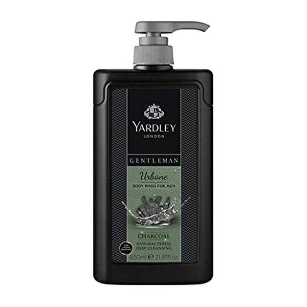 Yardley Gentleman Urbane Charcoal Antibacterial Body Wash 650ml