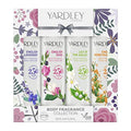 Yardley Traditional Florals Body Spray Gift Set 4 x 75ml - English Lavender + English Rose + Lily Of The Valley + English Honeysuckle