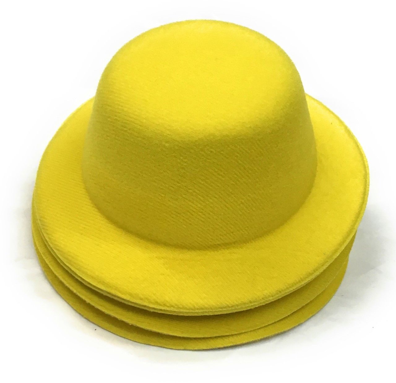Set of 4 x Mini Round Top Hat Cap Fascinator Felt Hat Base Supplies Wholesale