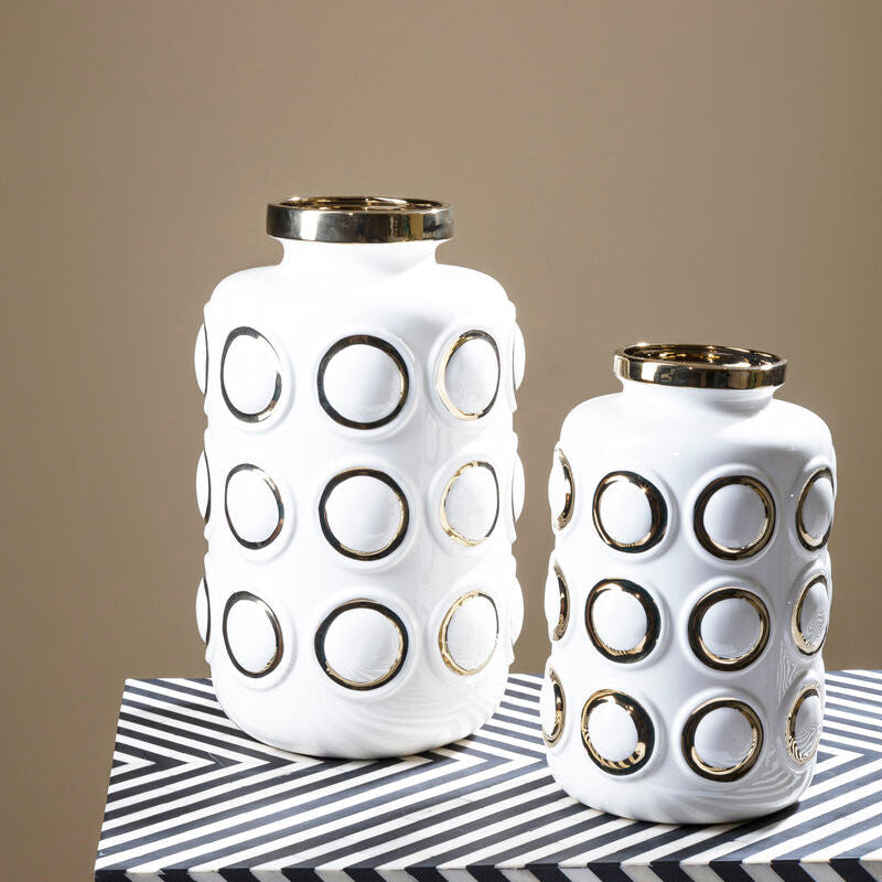 Curva Small Ceramic Vase