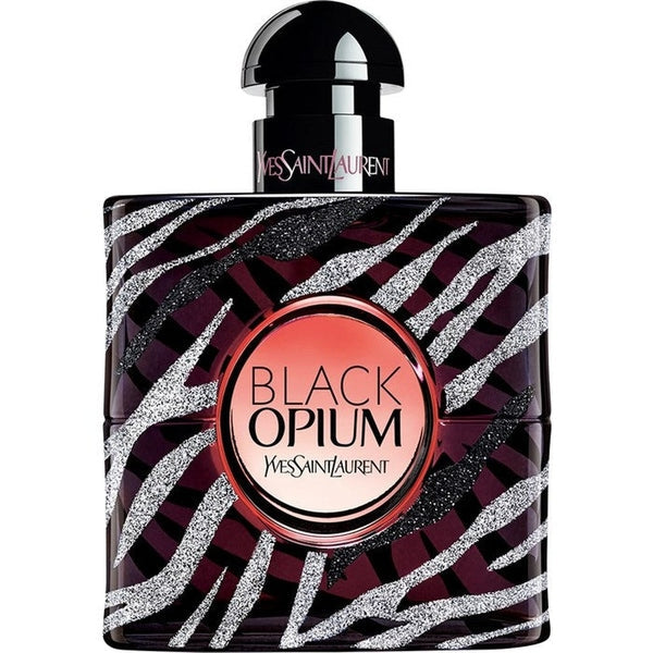 Yves Saint Laurent Black Opium Eau de Parfum 50ml Spray - Zebra Collector Edition