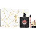 Yves Saint Laurent Black Opium Gift Set 90ml EDP + 10ml EDP + Mini Rouge Pur Couture Lipstick Nu Muse