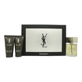 Yves Saint Laurent L'Homme Gift Set 100ml EDT + 2 x 50ml After Shave Balm