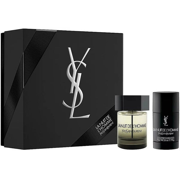 Yves Saint Laurent La Nuit de L'Homme Gift Set 100ml EDT + 75g Deodorant Stick