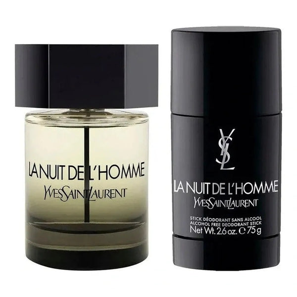 Yves Saint Laurent La Nuit de L'Homme Gift Set 100ml EDT + 75ml Deodorant Spray