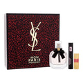 Yves Saint Laurent Mon Paris Gift Set 50ml EDP + 1.3g Rouge Volupté Shine - No. 49 + 2ml Volume Effet Faux Cils The Curler Mascara - 01 Noir Insoumis