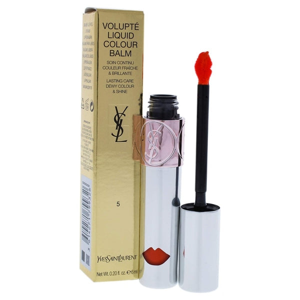 Yves Saint Laurent Volupté Liquid Colour Balm 6ml - 5 Watch Me Orange