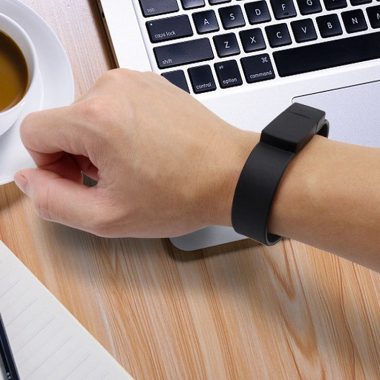 MicroDrive 128GB USB 2.0 Fashion Bracelet Wristband U Disk (Black)