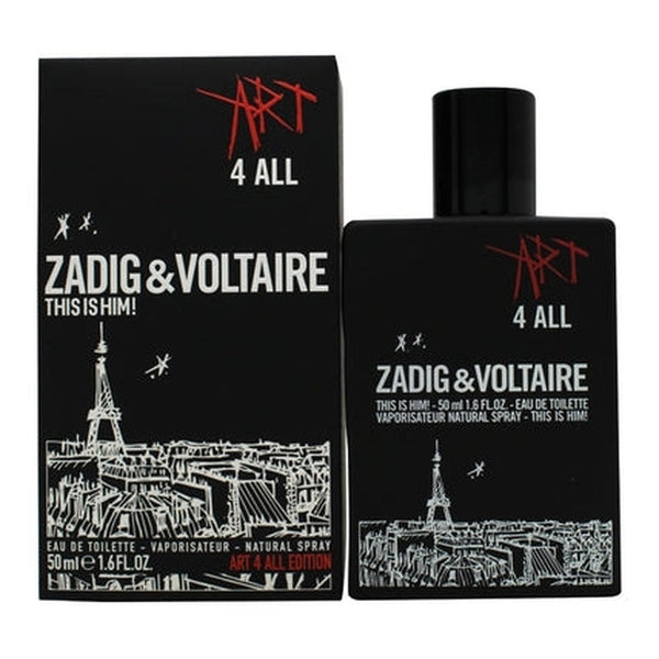 Zadig & Voltaire This is Him! Art 4 All Eau de Toilette 50ml Spray