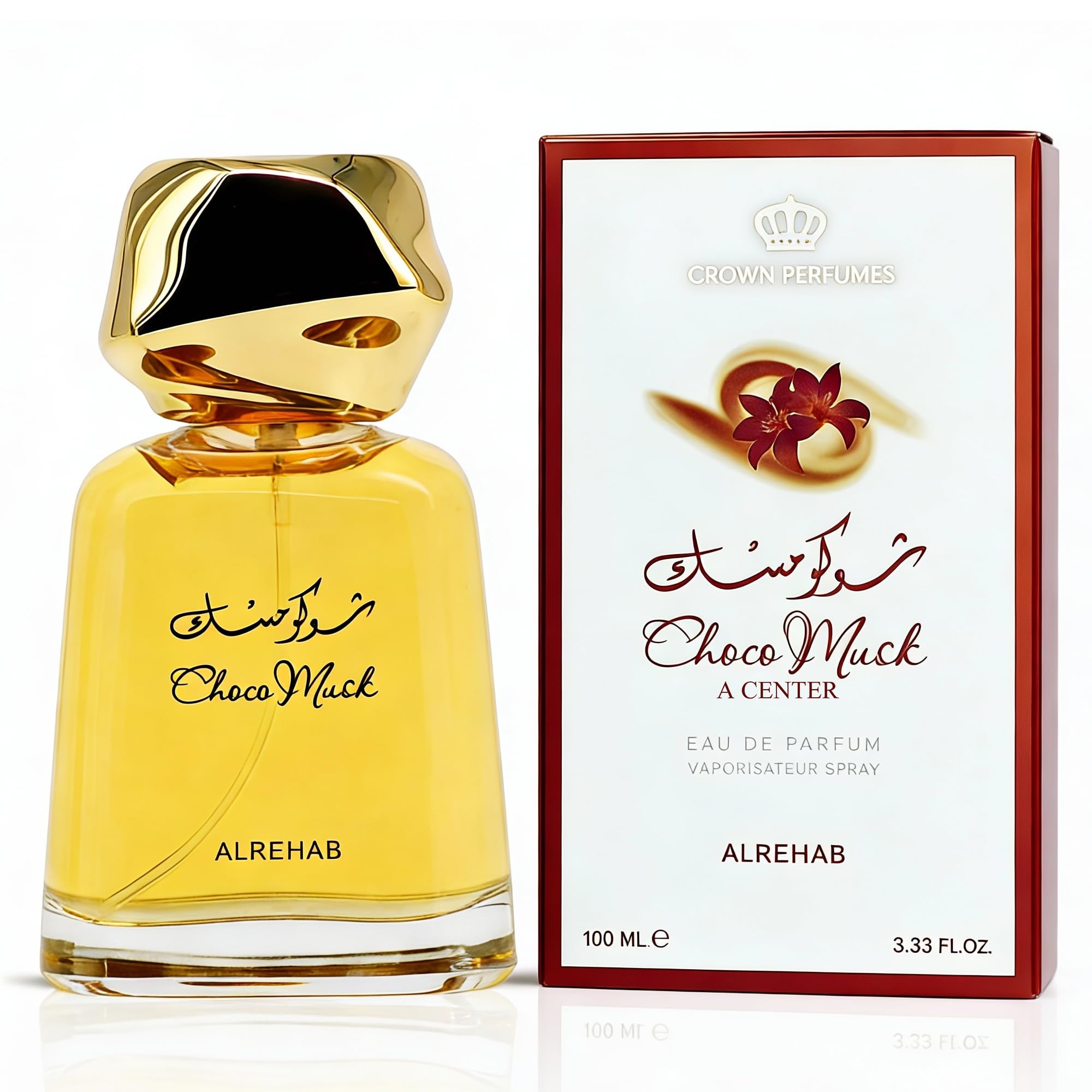 Choco Musk Cologne by A CENTER – 100ML EDP for Women & Men, Warm Spicy Gourmand with Chocolate & Vanilla