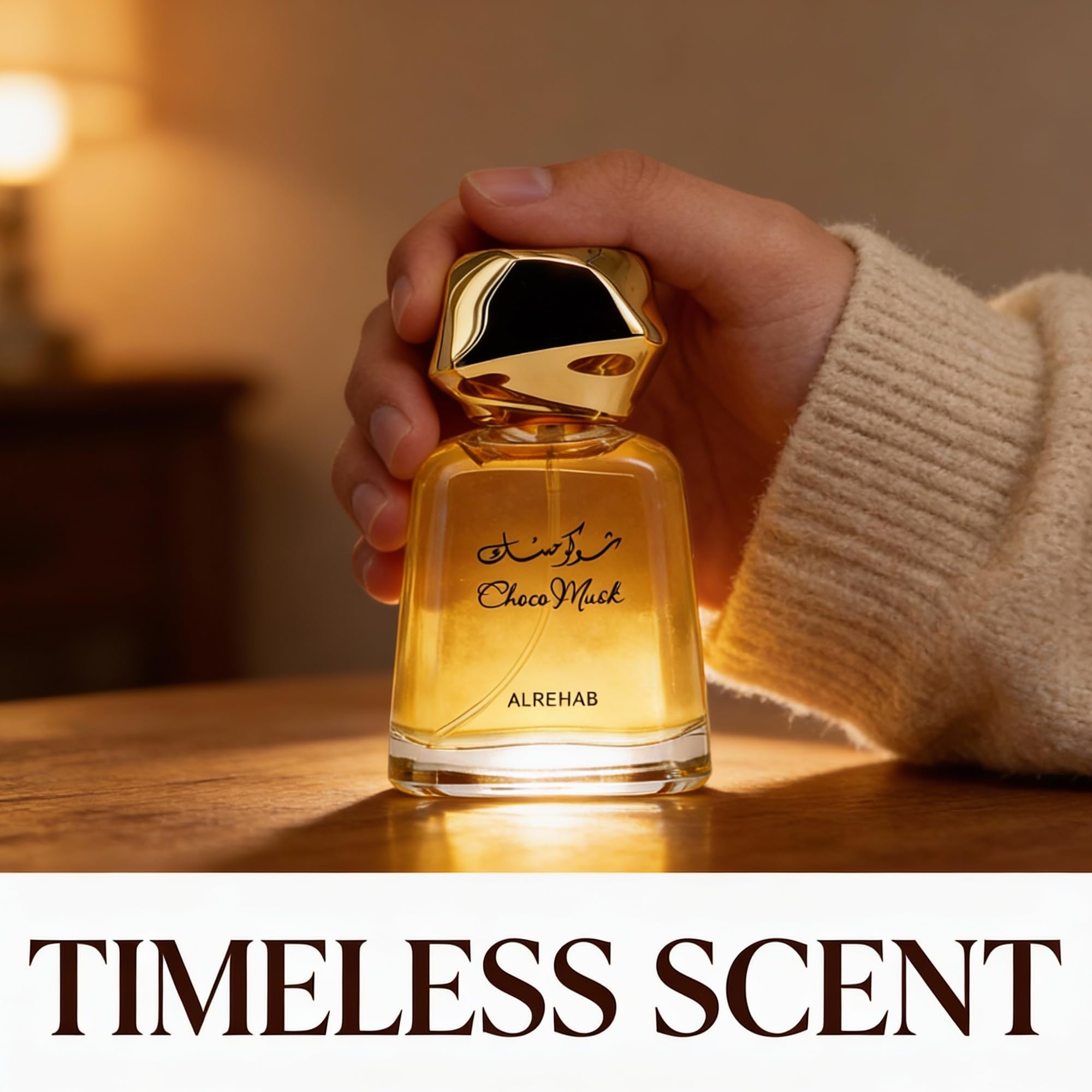 Choco Musk Cologne by A CENTER – 100ML EDP for Women & Men, Warm Spicy Gourmand with Chocolate & Vanilla