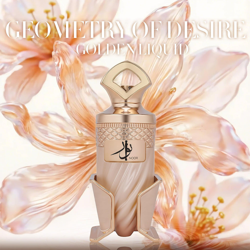 A CENTER Noor by RIIFFS – Gourmand Perfume EDP, Caramel & Vanilla, 3.4 Fl Oz, 24H Longevity