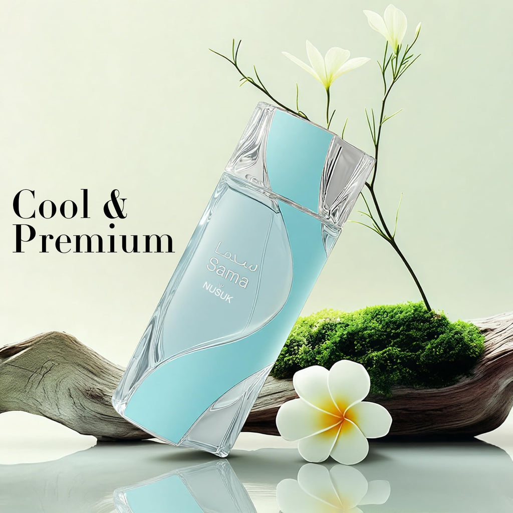 A CENTER Nusuk Sama Cologne for Men – Long-Lasting Warm Spicy Gourmand EDP 100ml