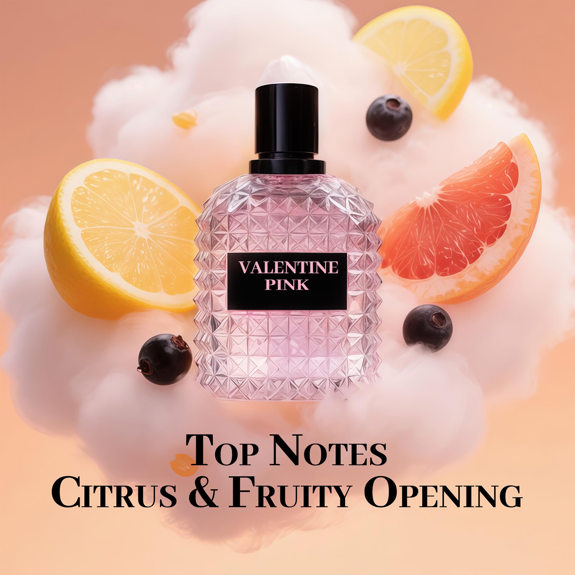 A CENTER Valentine Pink Perfume for Women – Floral EDP, 100 ml