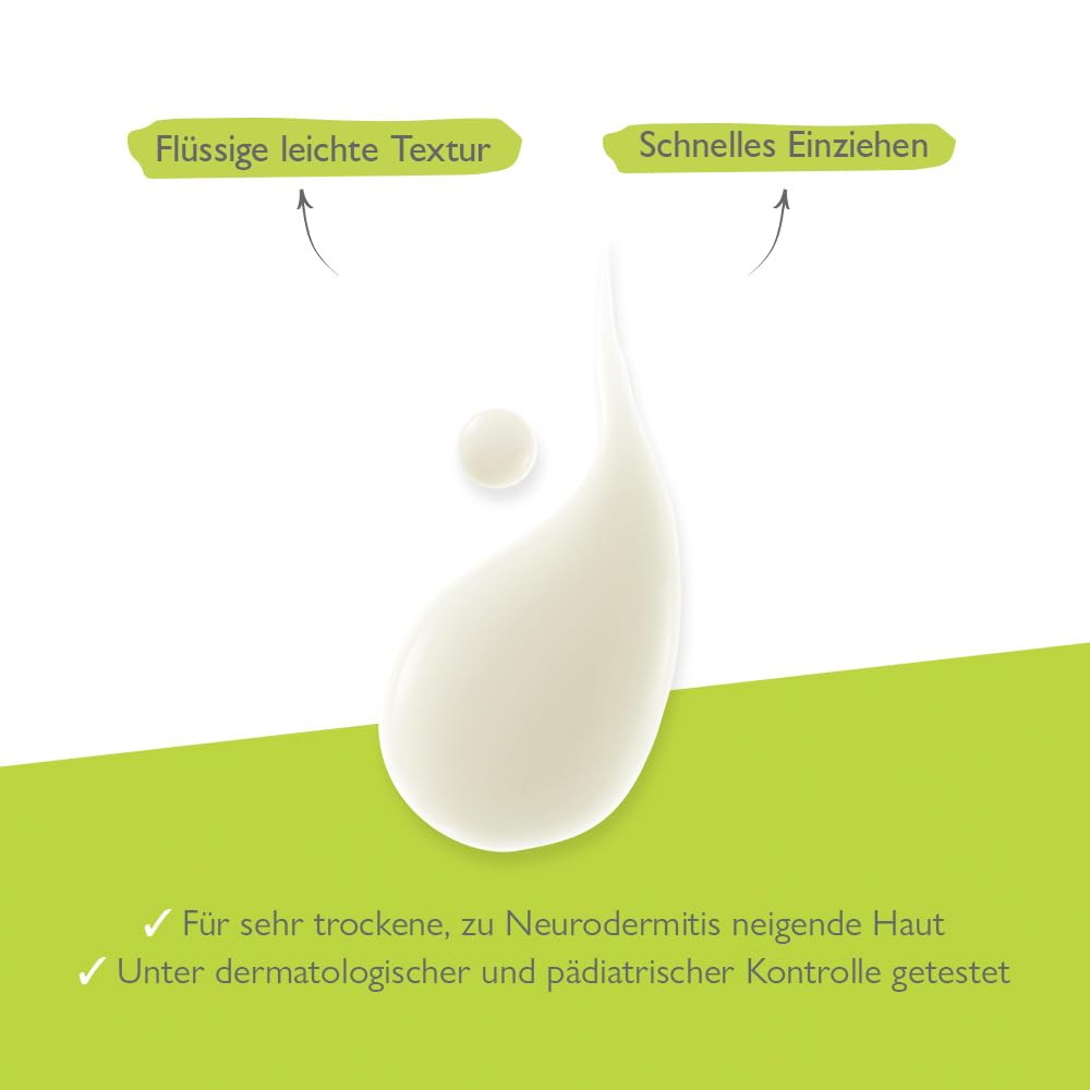 A-Derma EXOMEGA CONTROL MILK 200 ml – Gentle Daily Body Moisturizer for Sensitive Skin