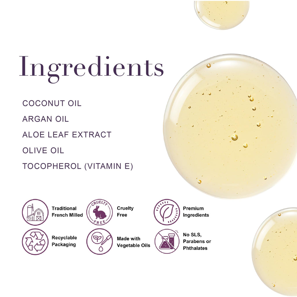 A LA MAISON Provence Lemon Hand Soap Refill – French Craft, Plant-Based, Biodegradable, 2 Pack
