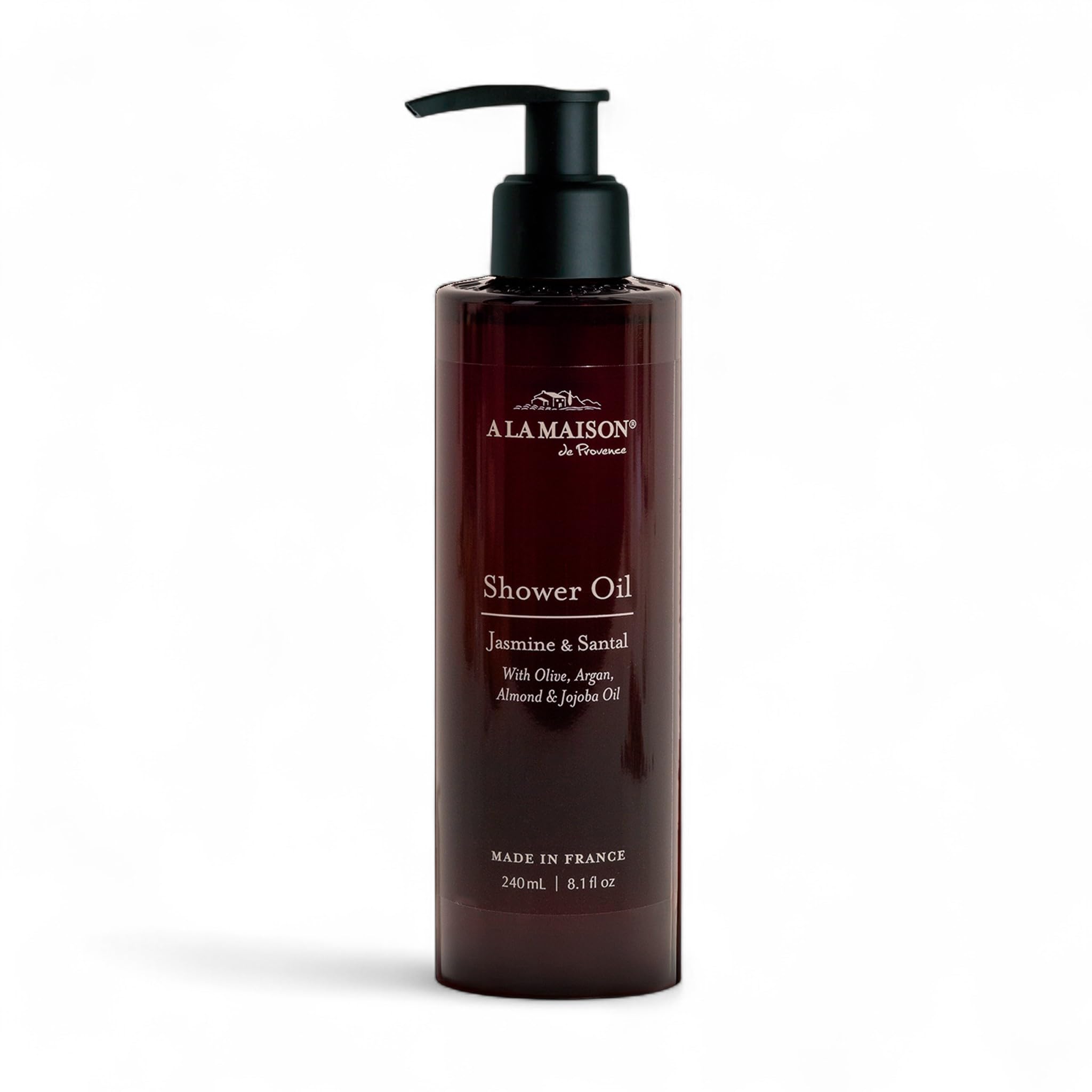 A LA MAISON Cleansing Shower Oil – Jasmine & Santal | Hydrating Oil-to-Lather