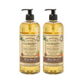 A LA MAISON French Hydrating Liquid Body Wash – Sweet Almond, 2 x 25.36 oz, Vegan & Biodegradable