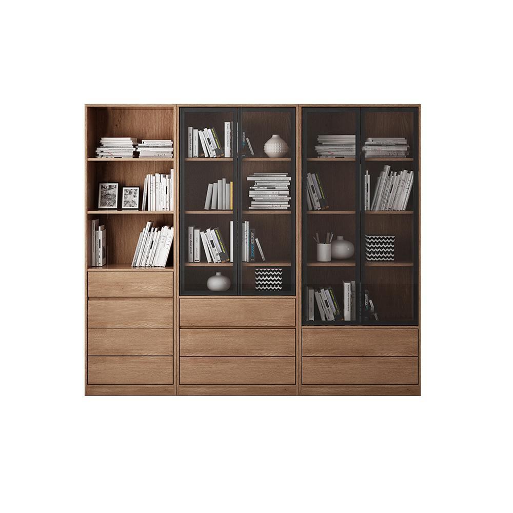 A Set Of Three Bookcases, Shelving Units