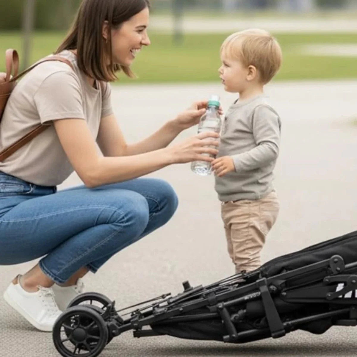 Hauck Fold N Care Stroller - Olive