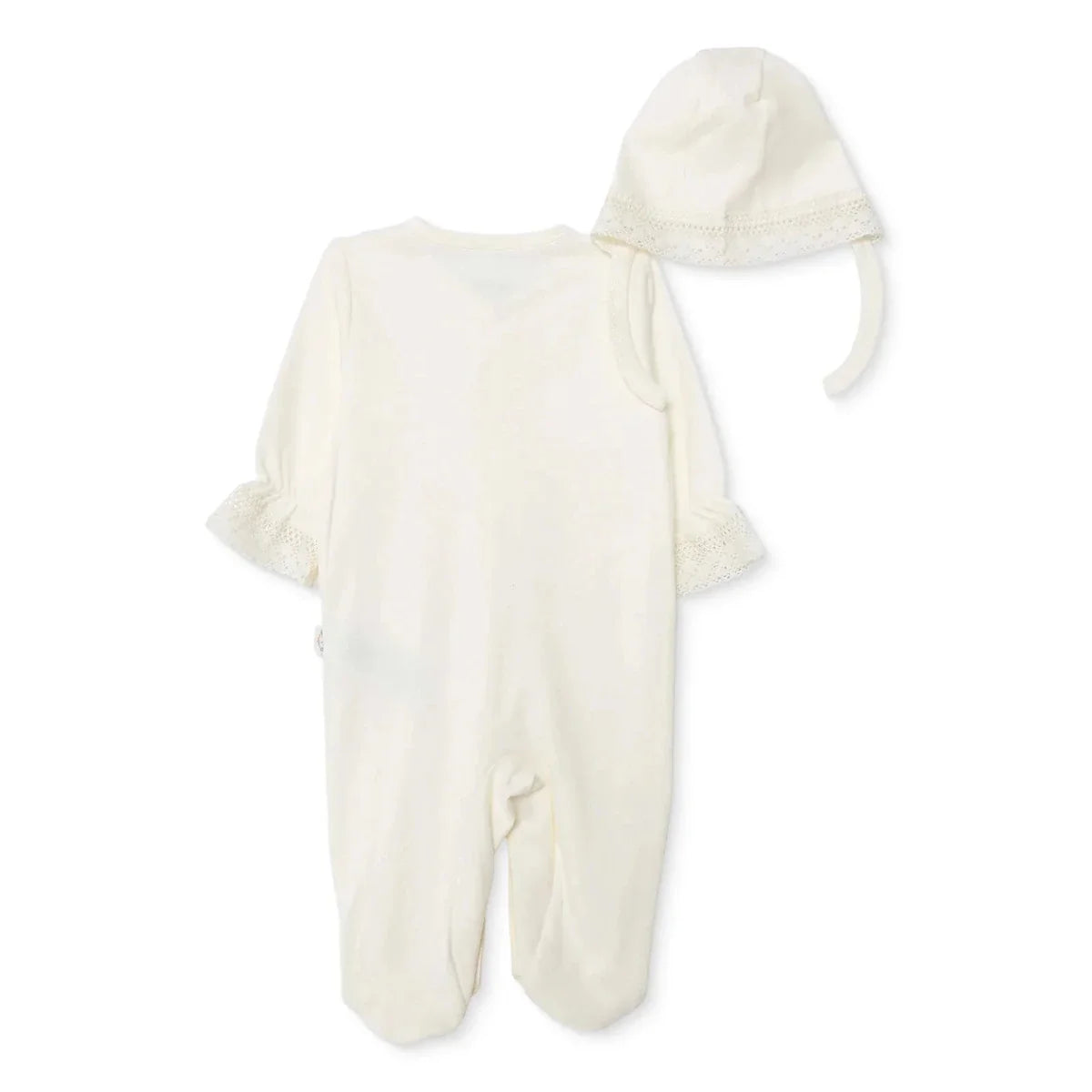 Bebetto Footed Baby Sleepsuit & Hat Set (Newborn to 6-9 Months)