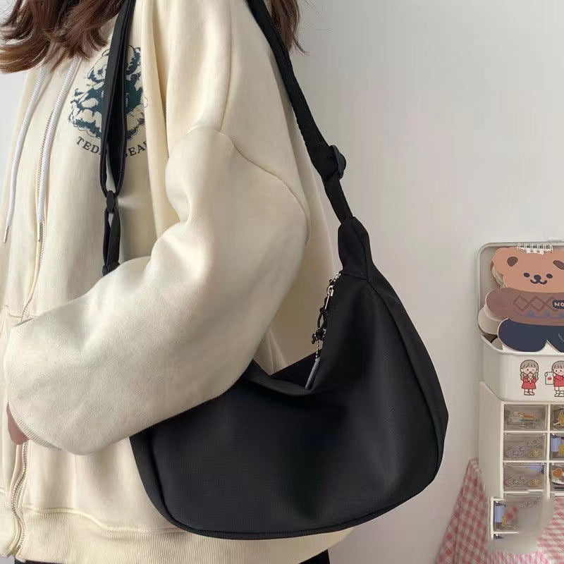 Fashion Simple Japanese Style All-matching Candy Color Fashionable New Women's Shoulder Messenger Bag