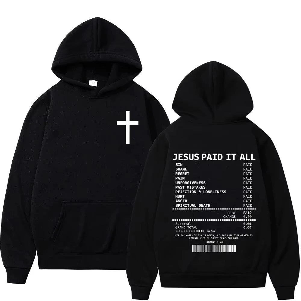 European Size Drop-shoulder Sleeve Casual Sports Hoodie Sweater