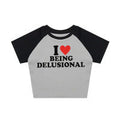 Alphabet Streetwear ShortSlim-fit Women's T-shirt For Foreign Trade European And American Style