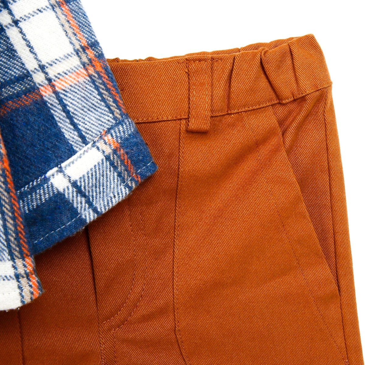 Bebecix Shirt & Pants - Brown
