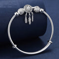 Vintage Transfer Pearl Quality Bracelet Adjustable Charm