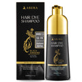 ABERA Hair Dye Shampoo – Black Hair Color for Grey Coverage | One-Wash Treatment (10.1 fl oz)