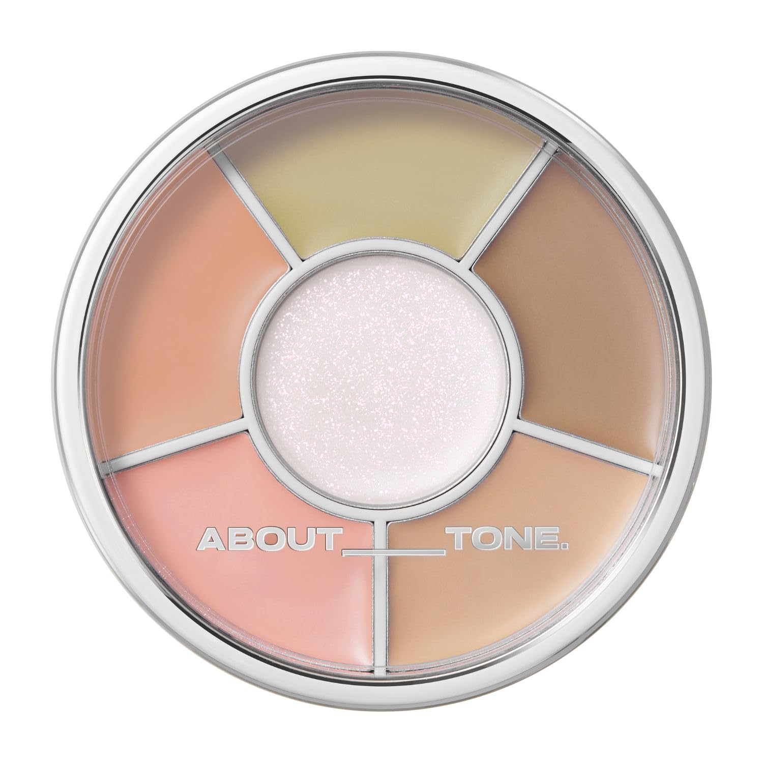 ABOUT TONE All-In-One Palette: Concealer, Corrector, Contour, and Highlighter