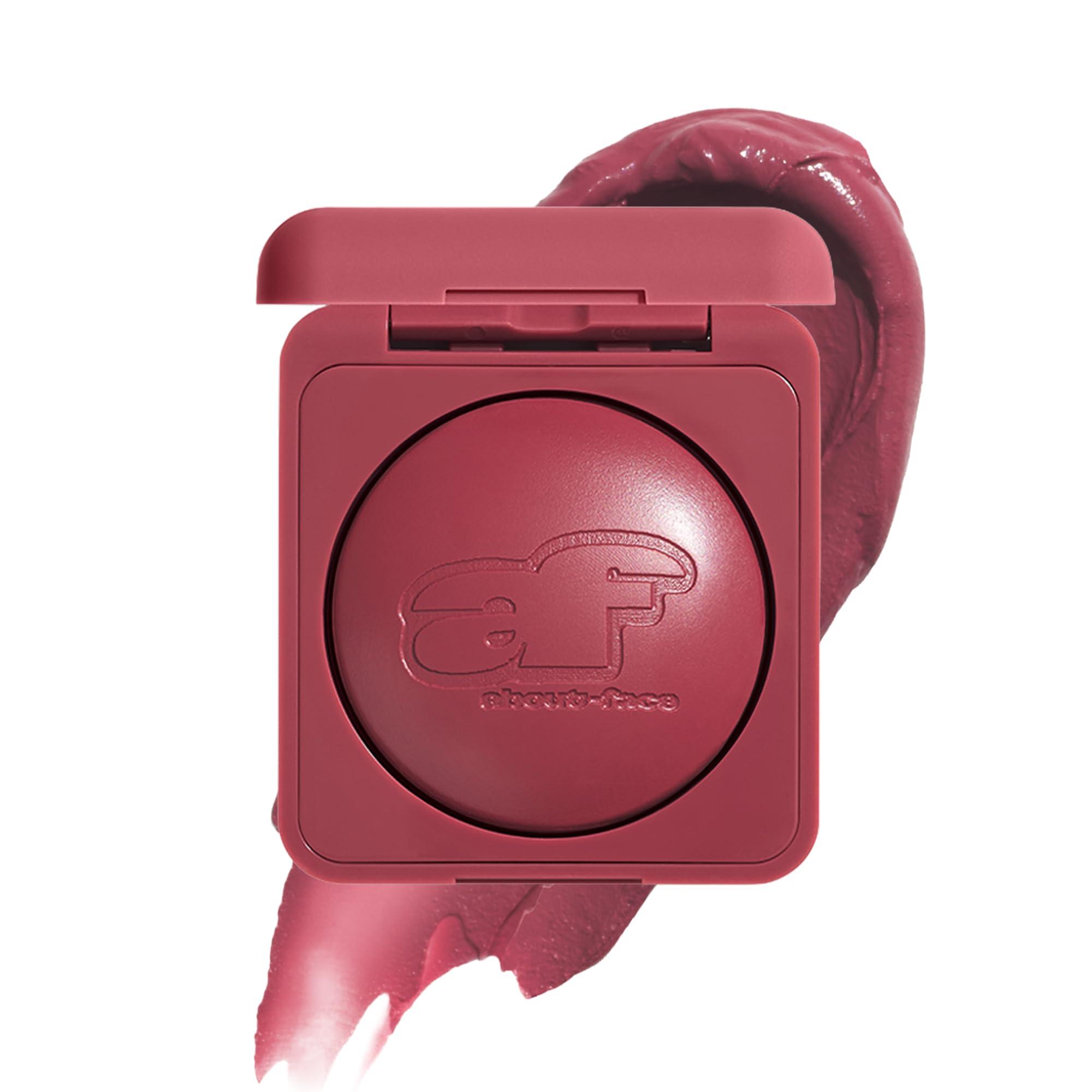 about-face Cheek Freak Blush Balm – Buildable Cream Blush with Hyaluronic Acid & Meadowfoam Seed Oil | Vegan, Cruelty-Free, Clean Beauty – 0.35 oz – Get Some Natural Mauve