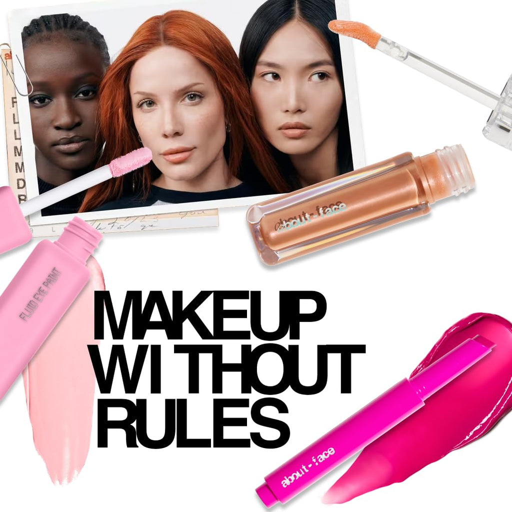 about-face Light Lock Lip Gloss Such Great Heights – High-Shine Lip Oil Gloss (Vegan, Cruelty-Free, 0.21 oz, Shimmering Pale Peach)