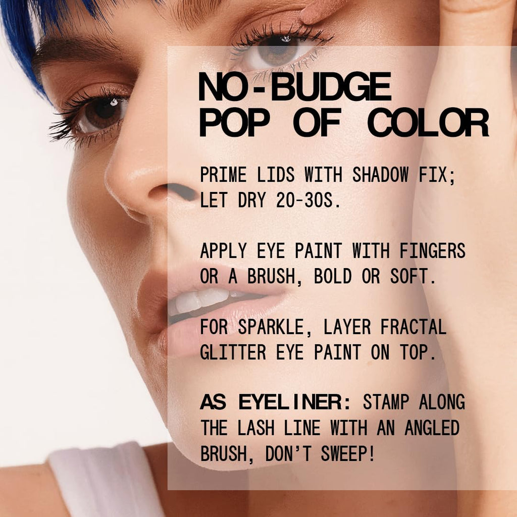 about-face Matte Fluid Eye Paint Weightless – High-Pigment Liquid Eyeshadow in Chocolate Brown | Vegan & Cruelty-Free