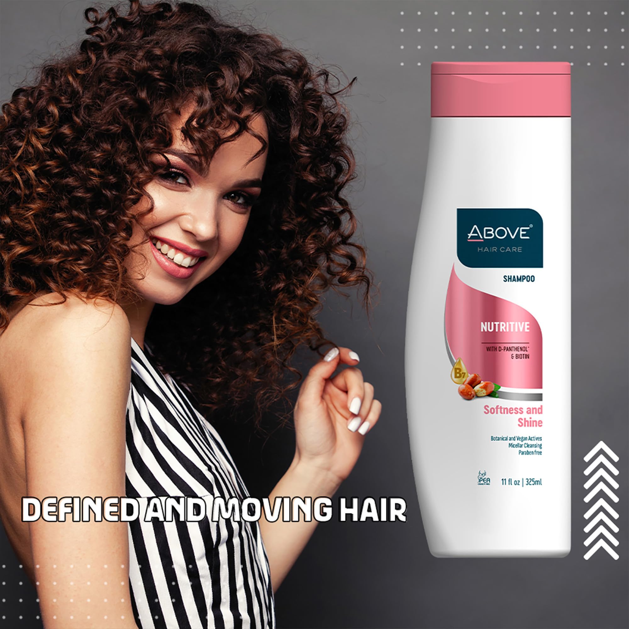 ABOVE Nutritive Shampoo – Biotin-Boosted Thickening for Color-Treated Hair