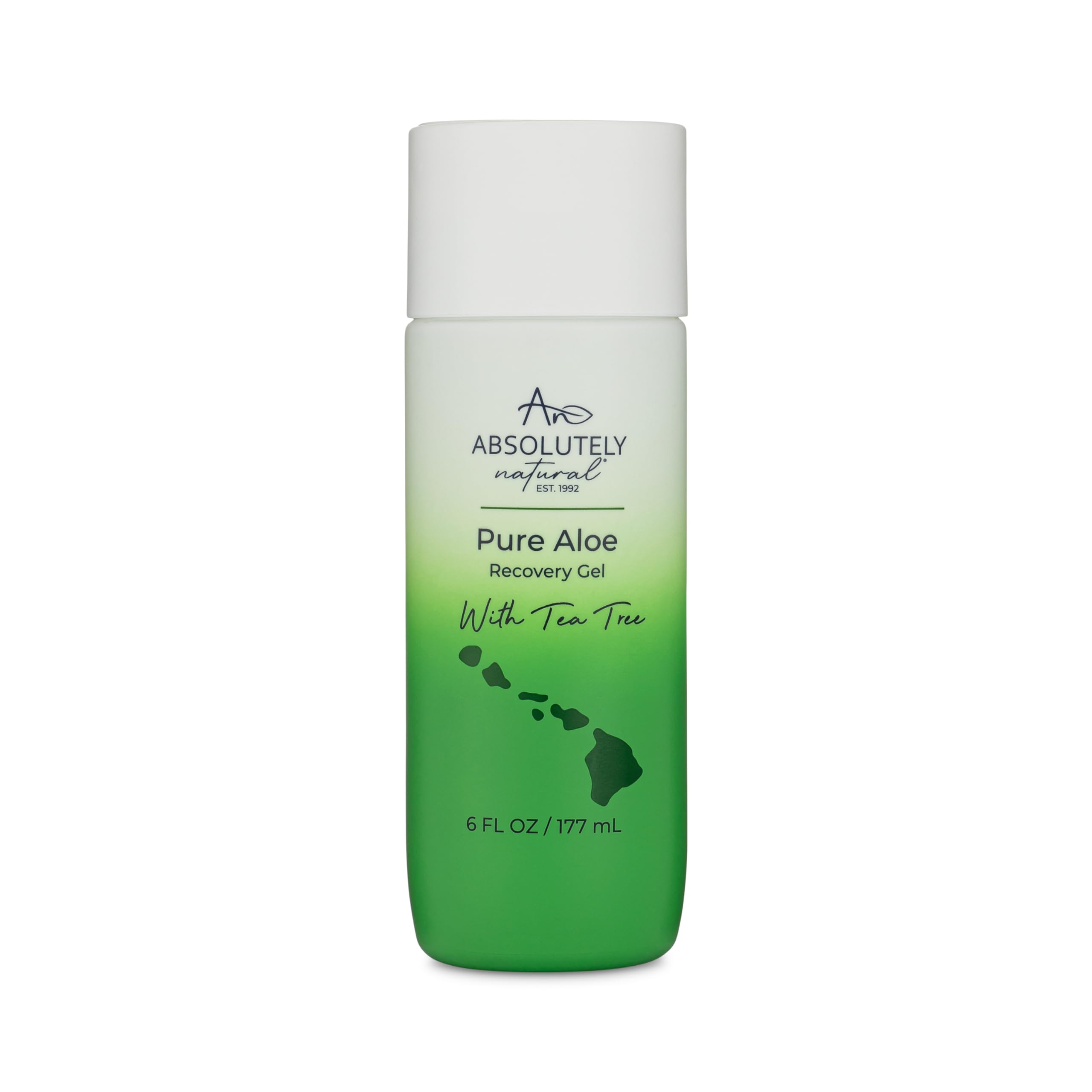 Absolutely Natural | 100% Pure Aloe Vera Cooling Gel for Sunburn Relief & Skin Comfort (6 oz)