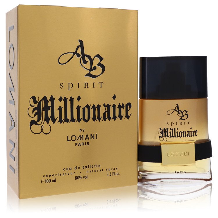 Lomani Spirit Millionaire Eau de Toilette Spray 3.3 oz / 100 ml for Men