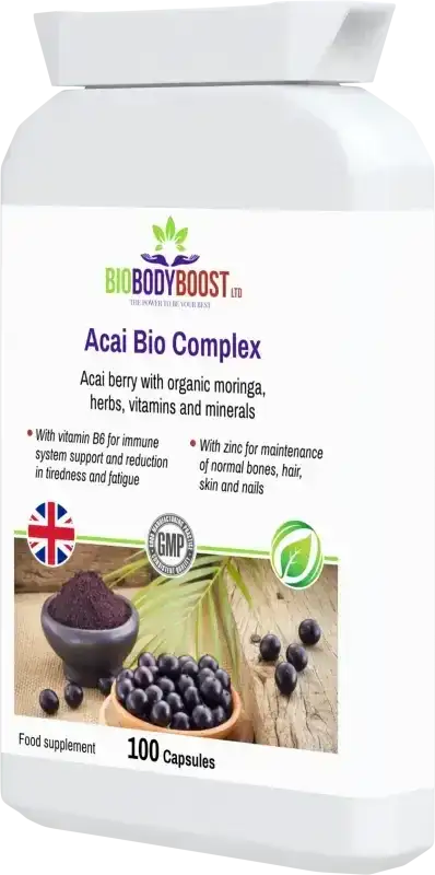 Acai Bio Complex | Berry Immunity & Antioxidant Supplement UK