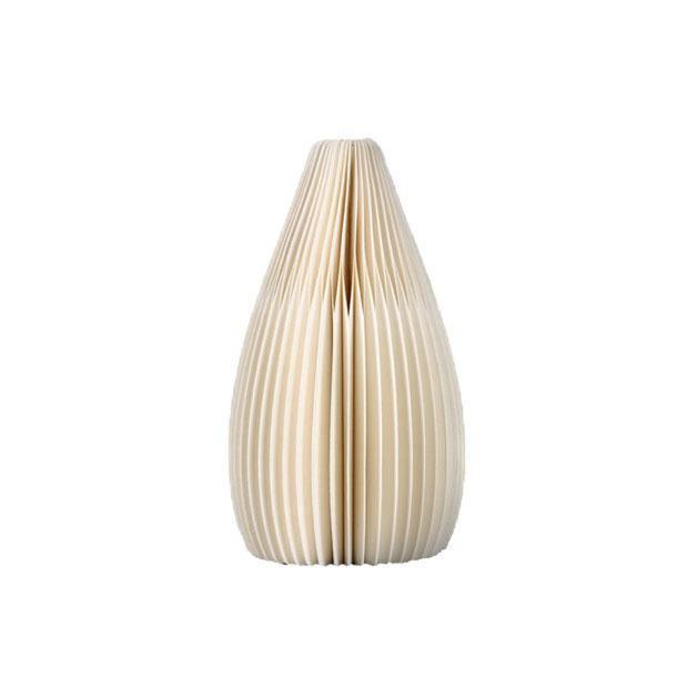 Accordion Vase, Kraft Paper
