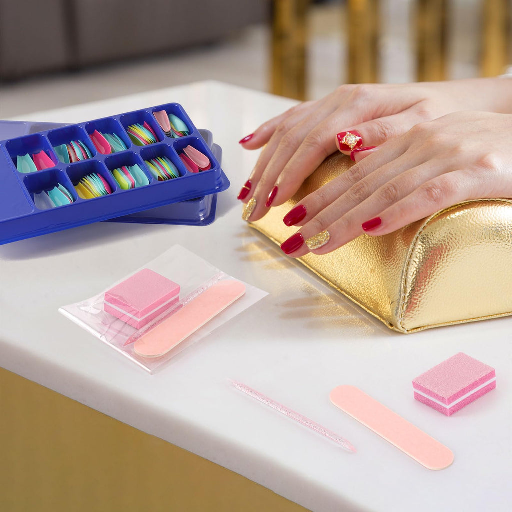 acDesign 48-Set Disposable Manicure Kit – Individually Packaged Nail Tools for Home & Salon