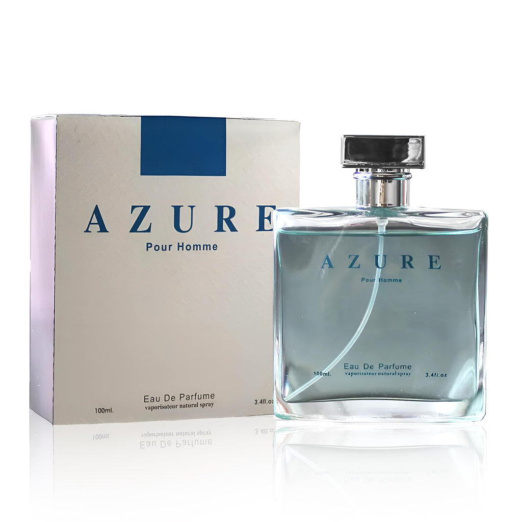 Azure Pour Homme Cologne for Men by A CENTER – Long-Lasting, Luminous Scent (3.4 oz)