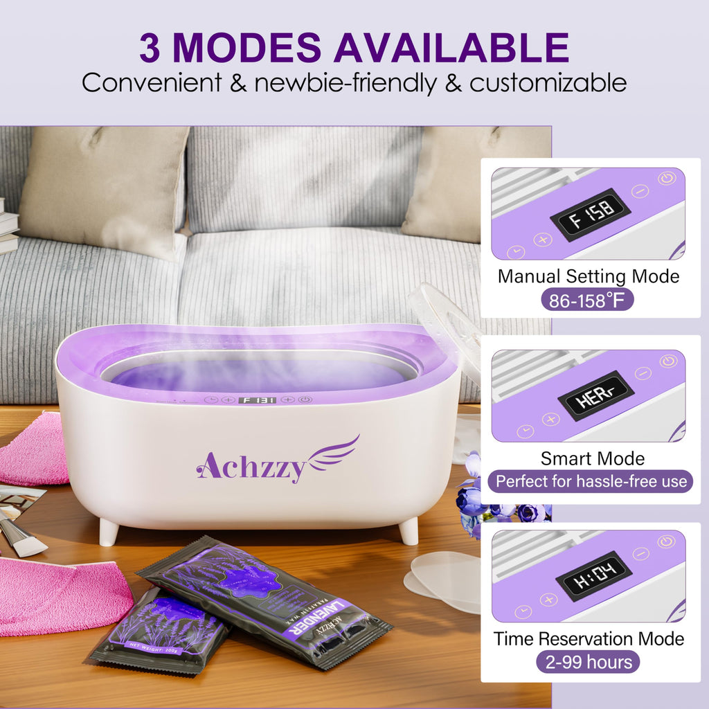 Achzzy 5000ml Paraffin Wax Warmer for Hands & Feet – Professional Wax Bath with Smart Heating