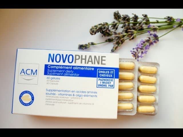 ACM Novophane Caps – Anti Hair Loss, Hair & Nail Support (60 capsules)